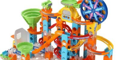 Juguete de construcción para niños con canicas VTech Marble Rush Adventure Set