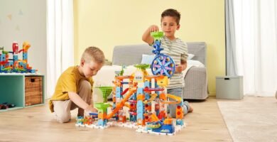 Juguetes de construcción para niños con 10 canicas