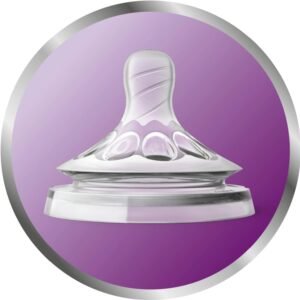 Philips Avent SCD301:03 - Set de recién nacido gama natural, 4 biberones, chupete rosa